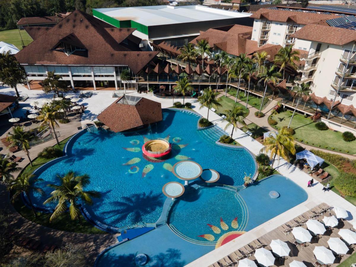 Recanto Cataratas - Thermas, Resort E Convention Foz do Iguaçu Kültér fotó Aerial view of the resort